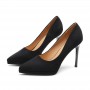 Thousand Birds Check Pointed Fine Heel High Heels Women Thousand Birds Check Pointed Fine Heel High Heels Women