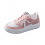 Sky Blue Color Matching Net Red Sneakers Women Sky Blue Color Matching Net Red Sneakers Women