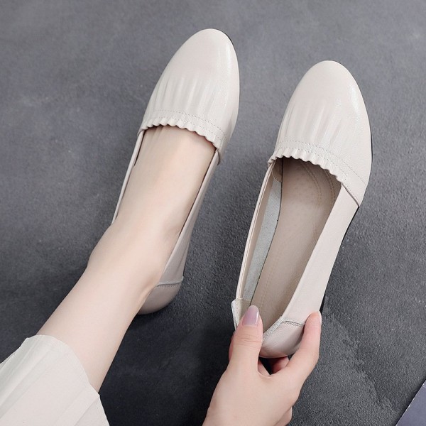 Women's First Layer Cowhide Flat Shoes Fashion Office Lady Shoes Women Flats Genuine Leather Loafers Footwear Women's First Layer Cowhide Flat Shoes Fashion Office Lady Shoes Women Flats Genuine Leather Loafers Footwear