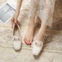 Spring And Autumn Mid-heel Women's Shoes One-foot Loafers Women Spring And Autumn Mid-heel Women's Shoes One-foot Loafers Women
