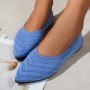 Pointed Toe Low-cut Women's Breathable Flat Shoes