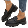 British-style Low-heeled Slip-on Loafers For Women