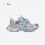 Spring Chunky Silver Sneakers For Women Spring Chunky Silver Sneakers For Women
