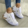 Women Shoes Lace-up Sports Sneakers