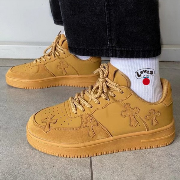 Wheat Casual Sneakers Women Retro Platform Sneaker Wheat Casual Sneakers Women Retro Platform Sneaker
