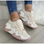 Women Shoes Lace-up Sports Sneakers