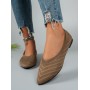 Pointed Toe Low-cut Women's Breathable Flat Shoes