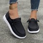 Casual Slip-on Flats Shoes Women Fashion Solid Color Loafers Lazy Shoes Casual Slip-on Flats Shoes Women Fashion Solid Color Loafers Lazy Shoes