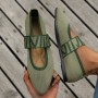 Striped Flats Shoes Fashion Casual Pointed Toe Loafers Lazy Shoes For Women Striped Flats Shoes Fashion Casual Pointed Toe Loafers Lazy Shoes For Women