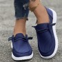 Casual Slip-on Flats Shoes Women Fashion Solid Color Loafers Lazy Shoes Casual Slip-on Flats Shoes Women Fashion Solid Color Loafers Lazy Shoes