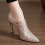 New Springautumn Deep-toe Champagne-colored High Heels For Women New Springautumn Deep-toe Champagne-colored High Heels For Women