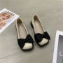 Chunky Heel Platform Loafers Spring And Summer New Retro Square Toe Bow Patent Leather Pumps Women Chunky Heel Platform Loafers Spring And Summer New Retro Square Toe Bow Patent Leather Pumps Women