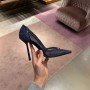 Mesh Rhinestone Pointed-toe Stiletto Heels Mesh Rhinestone Pointed-toe Stiletto Heels