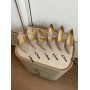Pointed Shallow Mouth Rhinestones Pearl Flat High Heels Single Shoes Women Pointed Shallow Mouth Rhinestones Pearl Flat High Heels Single Shoes Women