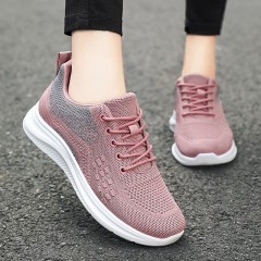 Lace-up Sneakers Women Light Breathable Flats Shoes