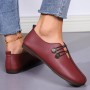 Casual Square Toe Flats Shoes Fashion Slip-on Button Loafers Women Shoes Casual Square Toe Flats Shoes Fashion Slip-on Button Loafers Women Shoes